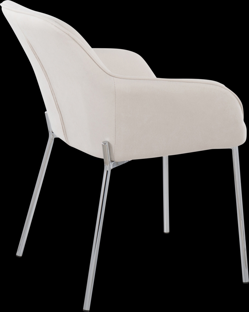 Speirit II Cream Arm Chair, Set of 2 - Thumbnail - Image 6