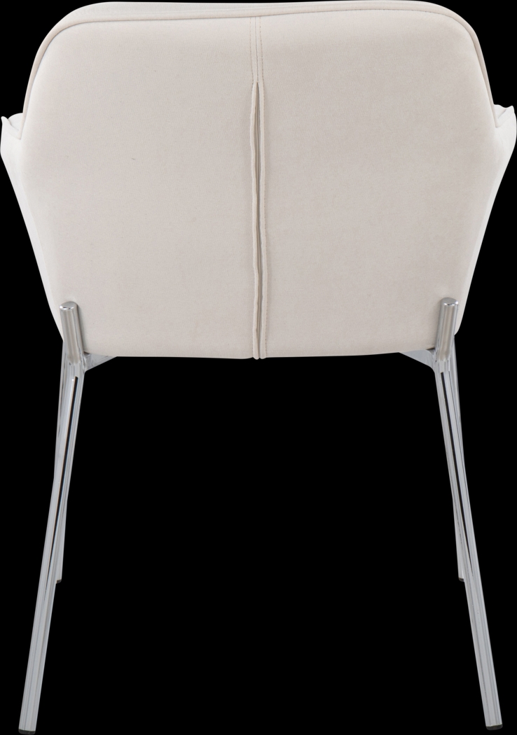 Speirit II Cream Arm Chair, Set of 2 - Thumbnail - Image 7