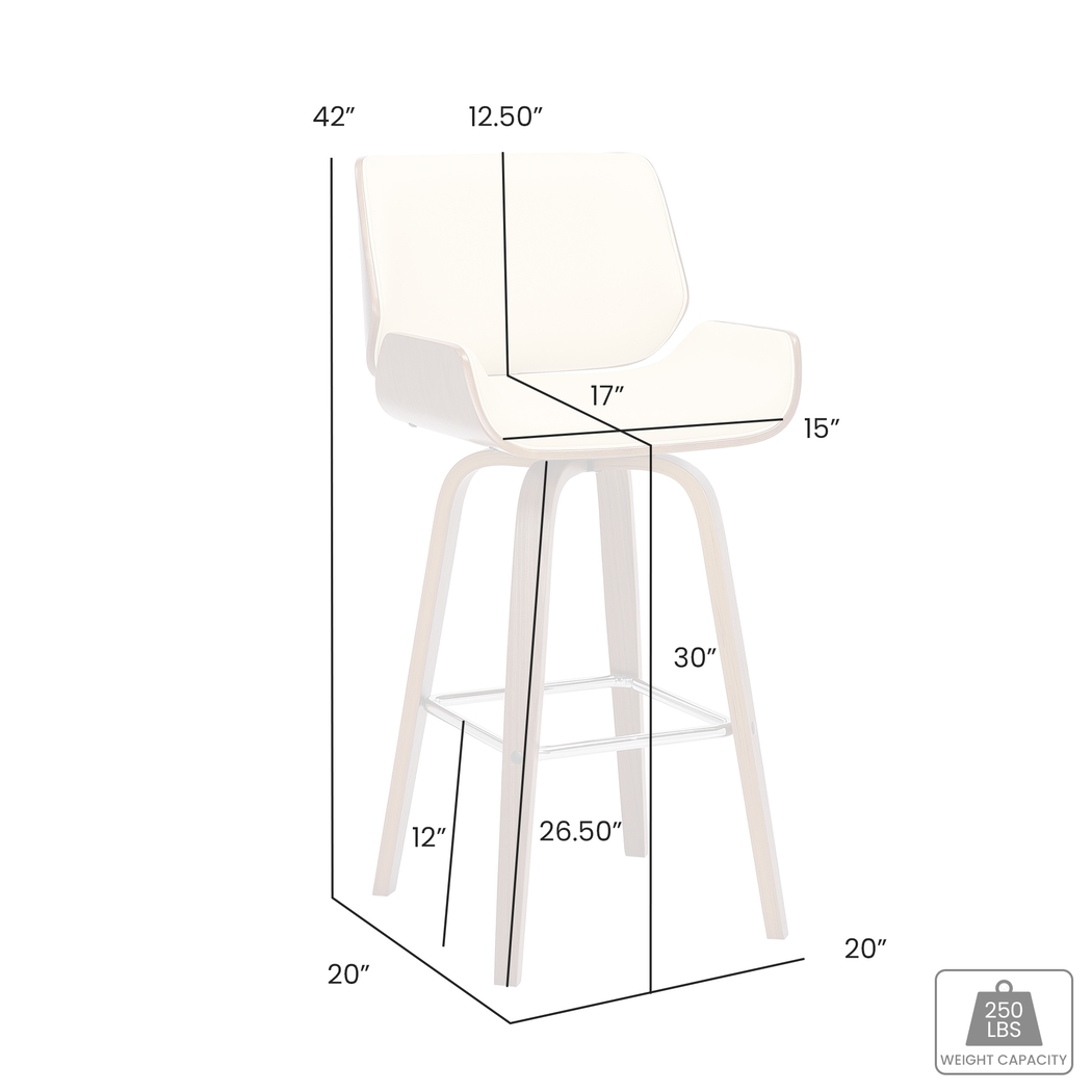 Spicuritye Brown Barstool - Thumbnail - Image 6