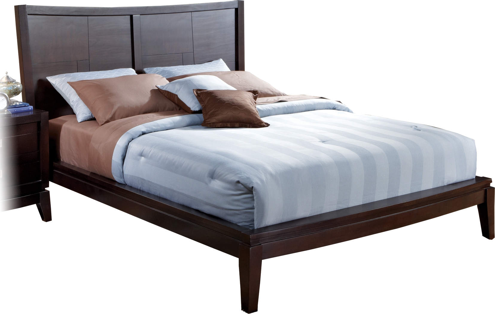 Spiga Panel 3 Pc King Bed - Thumbnail - Image 1