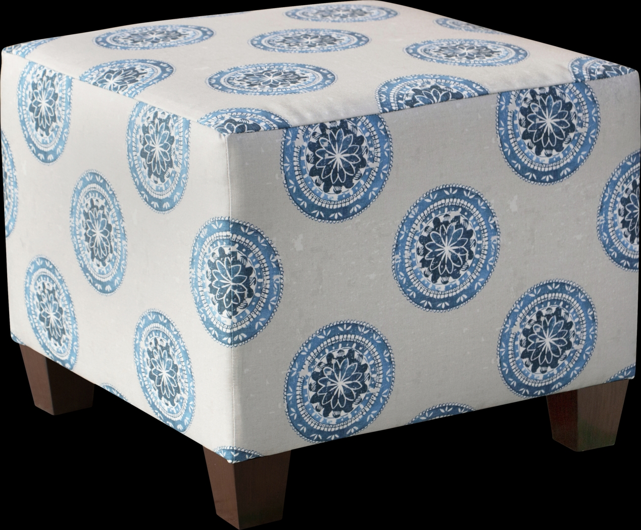 Spiritwood Light Gray Ottoman - Thumbnail - Image 1