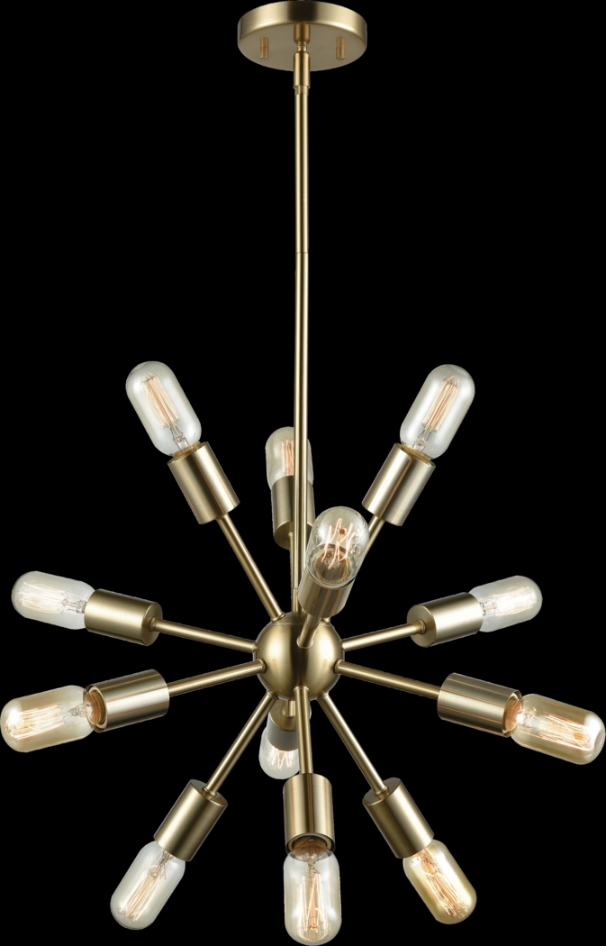 Spivey Bay Brass Chandelier - Thumbnail - Image 1