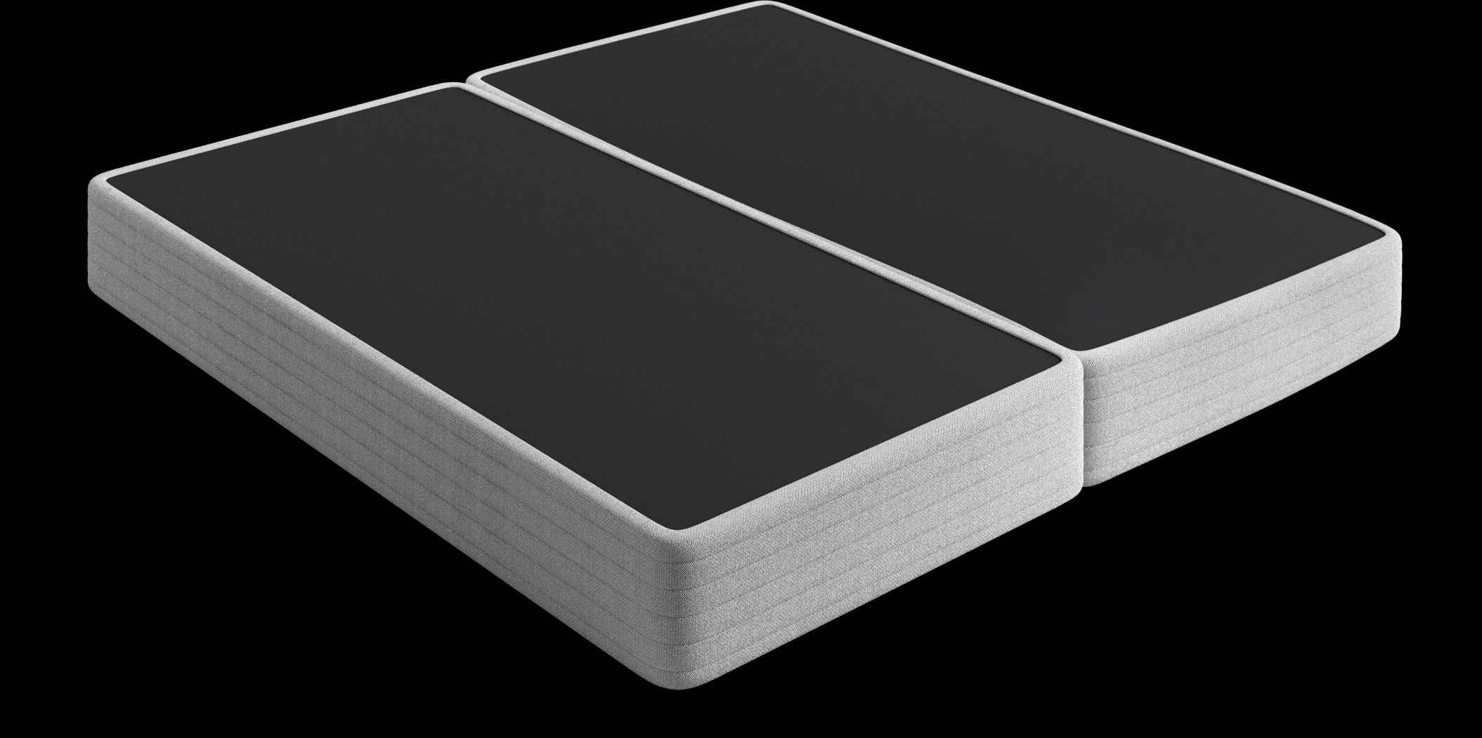 Split California King Bed In a Box High Profile Foundation Pair (2) - Thumbnail - Image 1