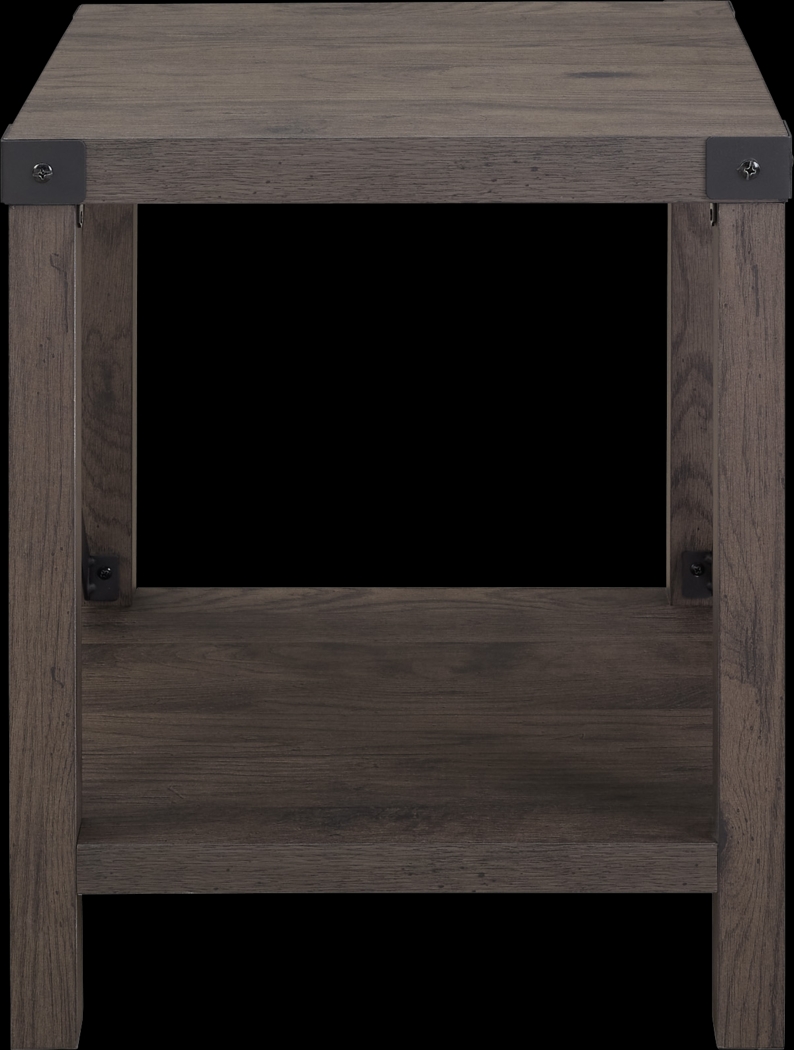 Splitrock Brown End Table - Thumbnail - Image 2
