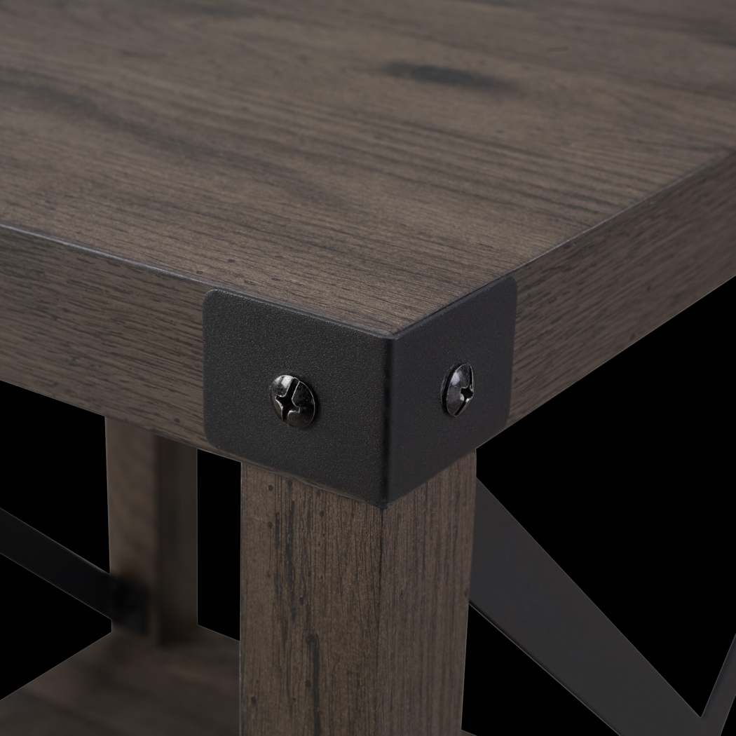 Splitrock Brown End Table - Thumbnail - Image 3