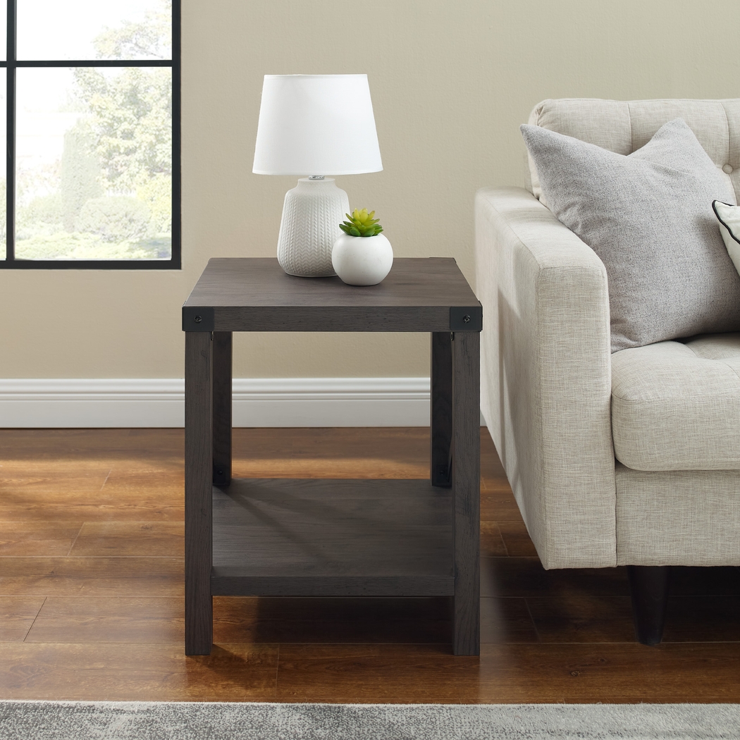 Splitrock Brown End Table - Thumbnail - Image 5