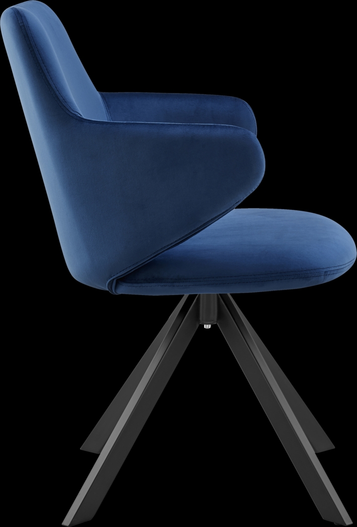Spoklies Blue Arm Chair - Thumbnail - Image 4