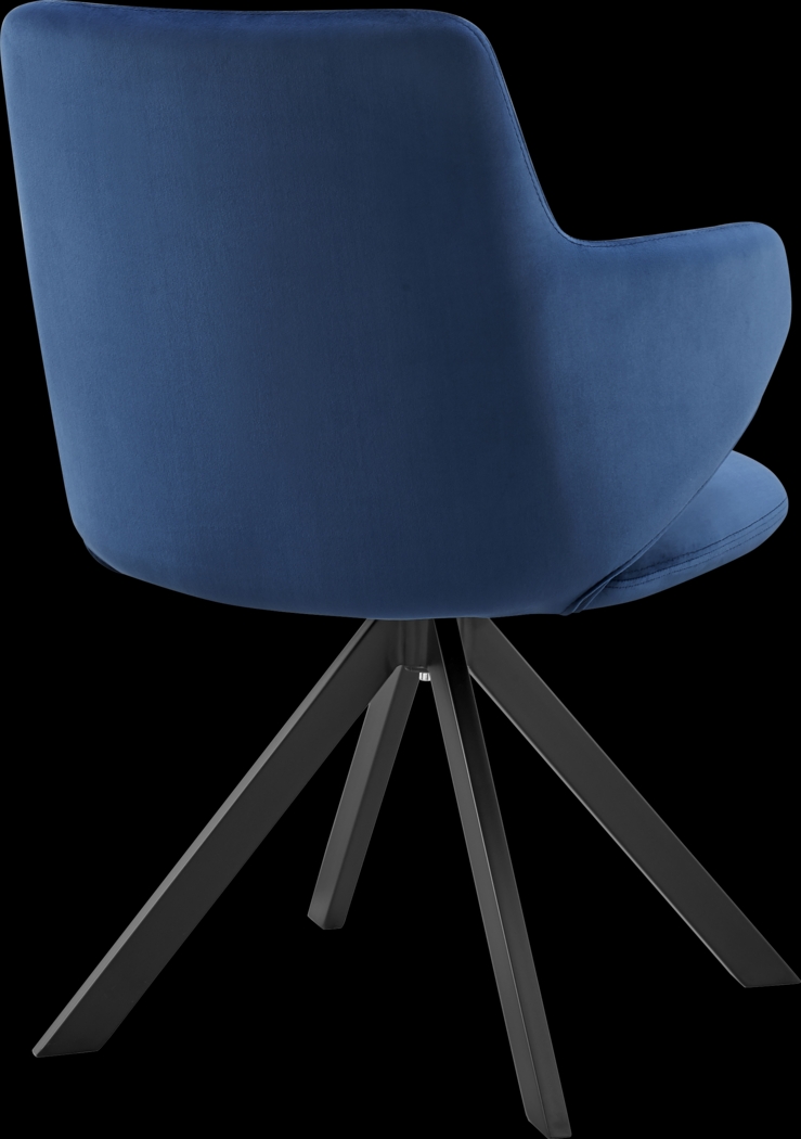 Spoklies Blue Arm Chair - Thumbnail - Image 5