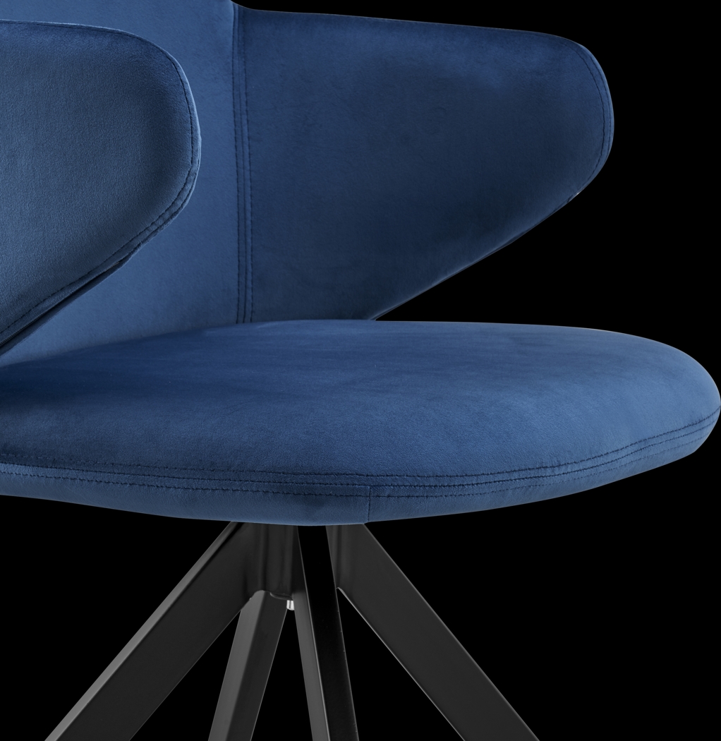 Spoklies Blue Arm Chair - Thumbnail - Image 8