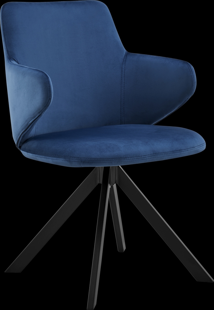 Spoklies Blue Arm Chair - Thumbnail - Image 1