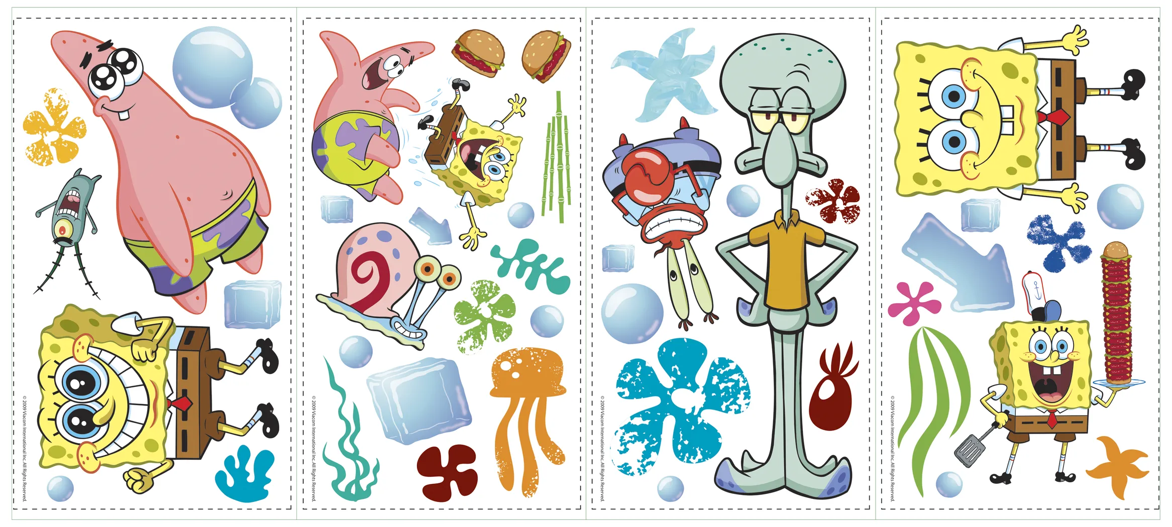Spongebob Squarepants Wall Decals - Thumbnail - Image 1