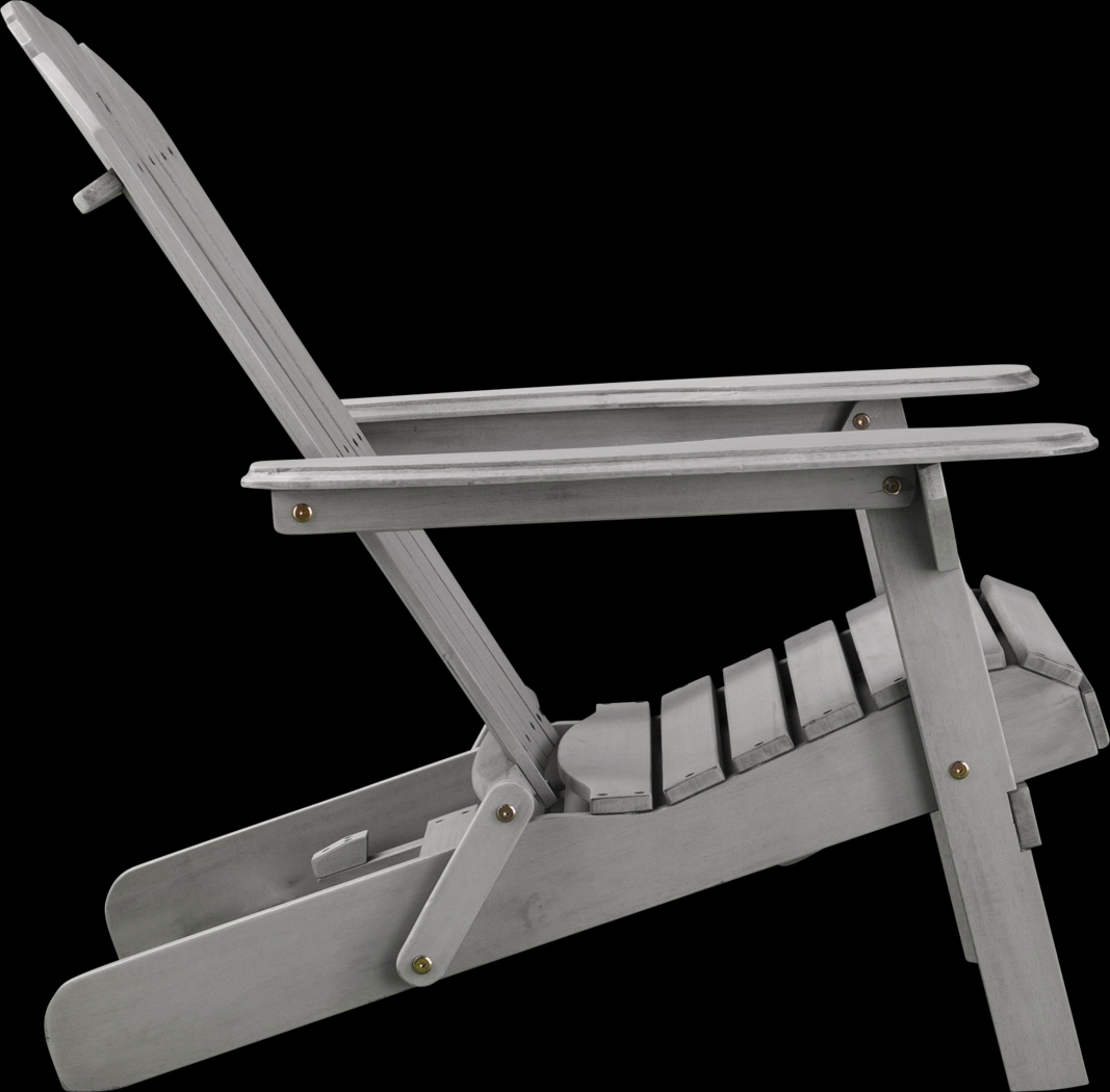 Spratly Gray Outdoor Accent Chair - Thumbnail - Image 6