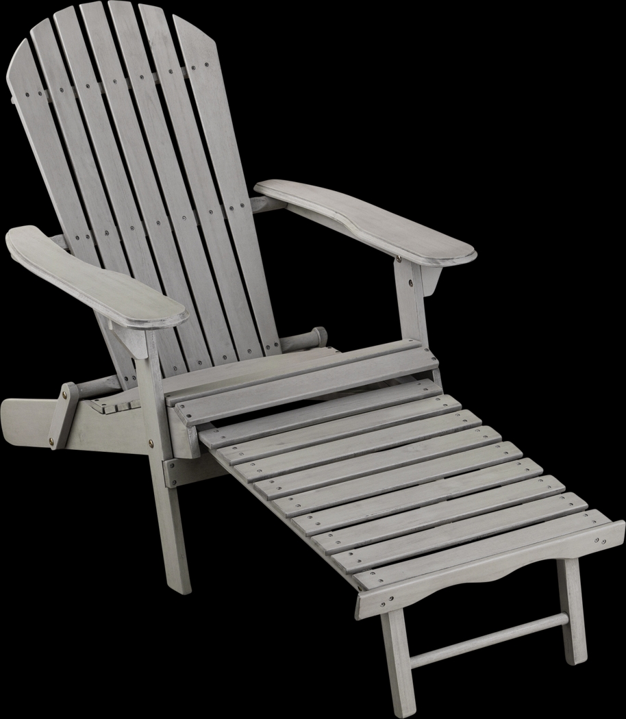 Spratly Gray Outdoor Accent Chair - Thumbnail - Image 1