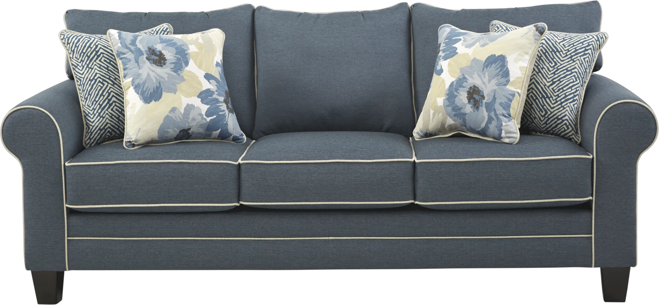 Spring Blooms Blue Gel Foam Sleeper - Thumbnail - Image 1