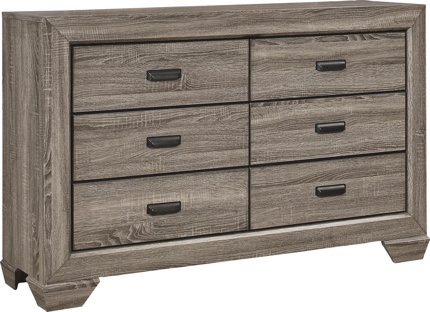 Spring Branch Gray 5 Pc Queen Bedroom - Thumbnail - Image 3