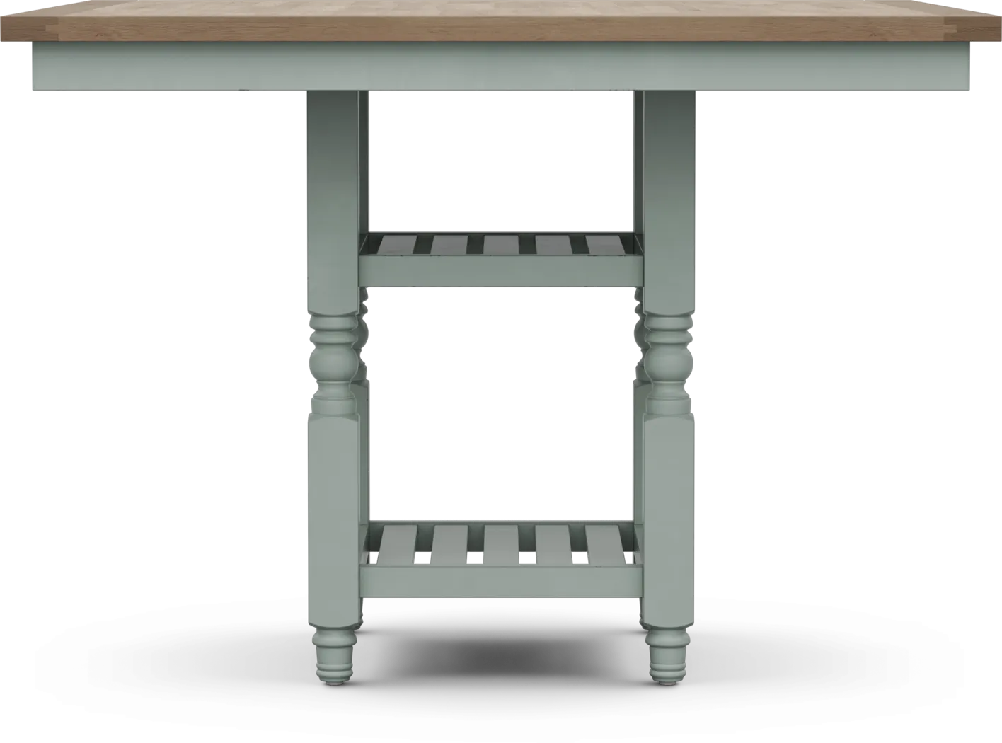 Spring Cottage Blue 6 Pc Counter Height Dining Set - Thumbnail - Image 3