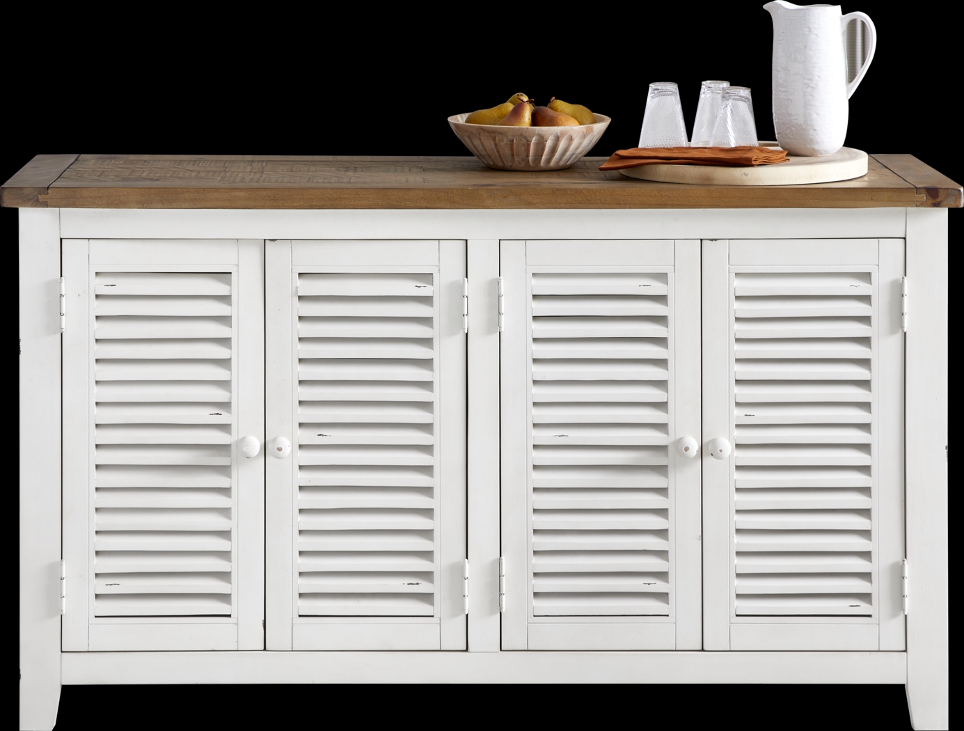 Spring Cottage White Server - Thumbnail - Image 2