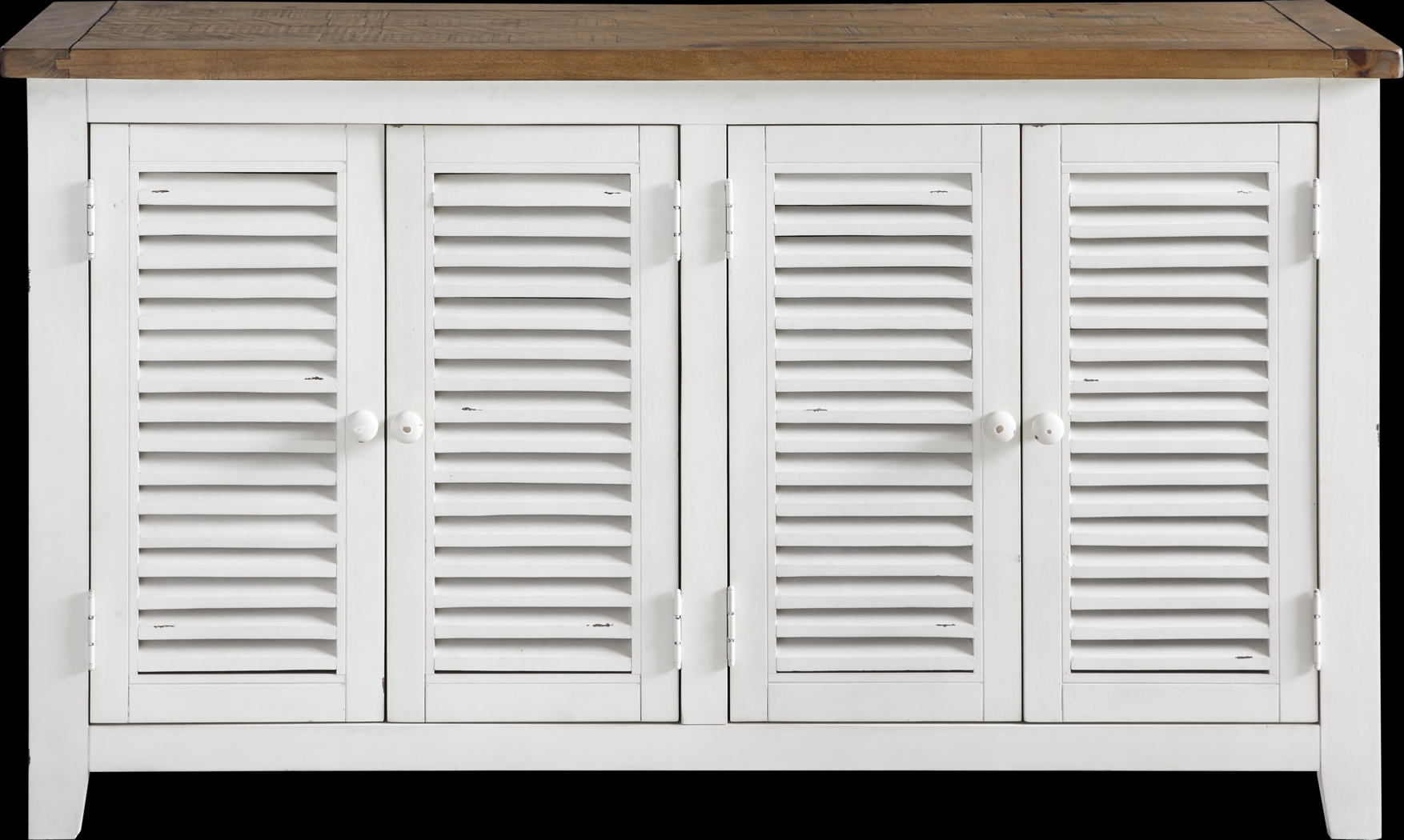 Spring Cottage White Server - Thumbnail - Image 1