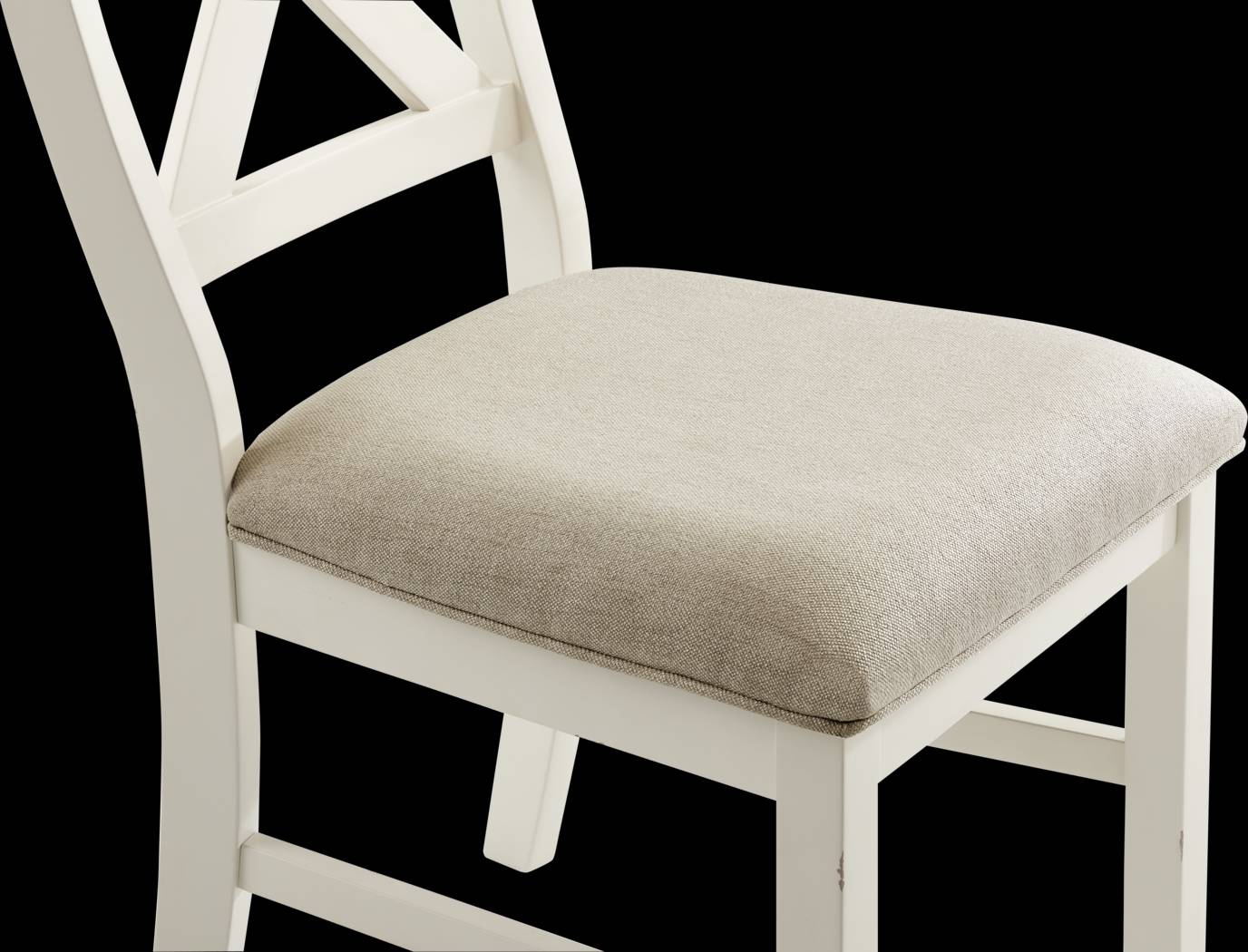 Spring Cottage White 5 Pc Round Drop Leaf Dining Room - Thumbnail - Image 9