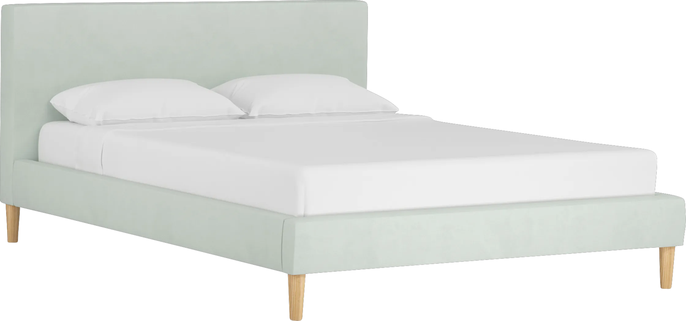 Spring Jewels Basil Queen Upholstered Bed - Image 1