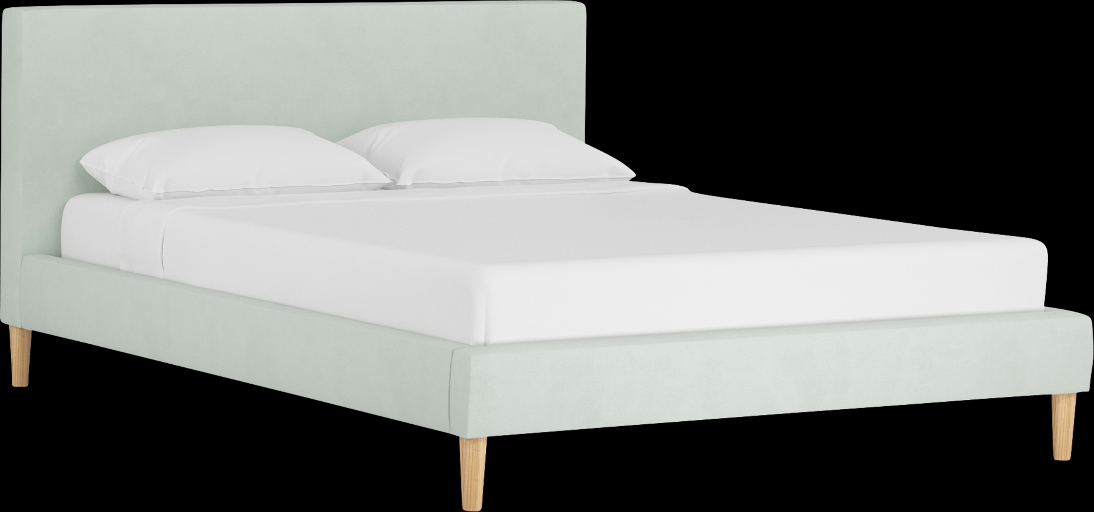 Kids Spring Jewels Green Twin Upholstered Bed - Thumbnail - Image 1