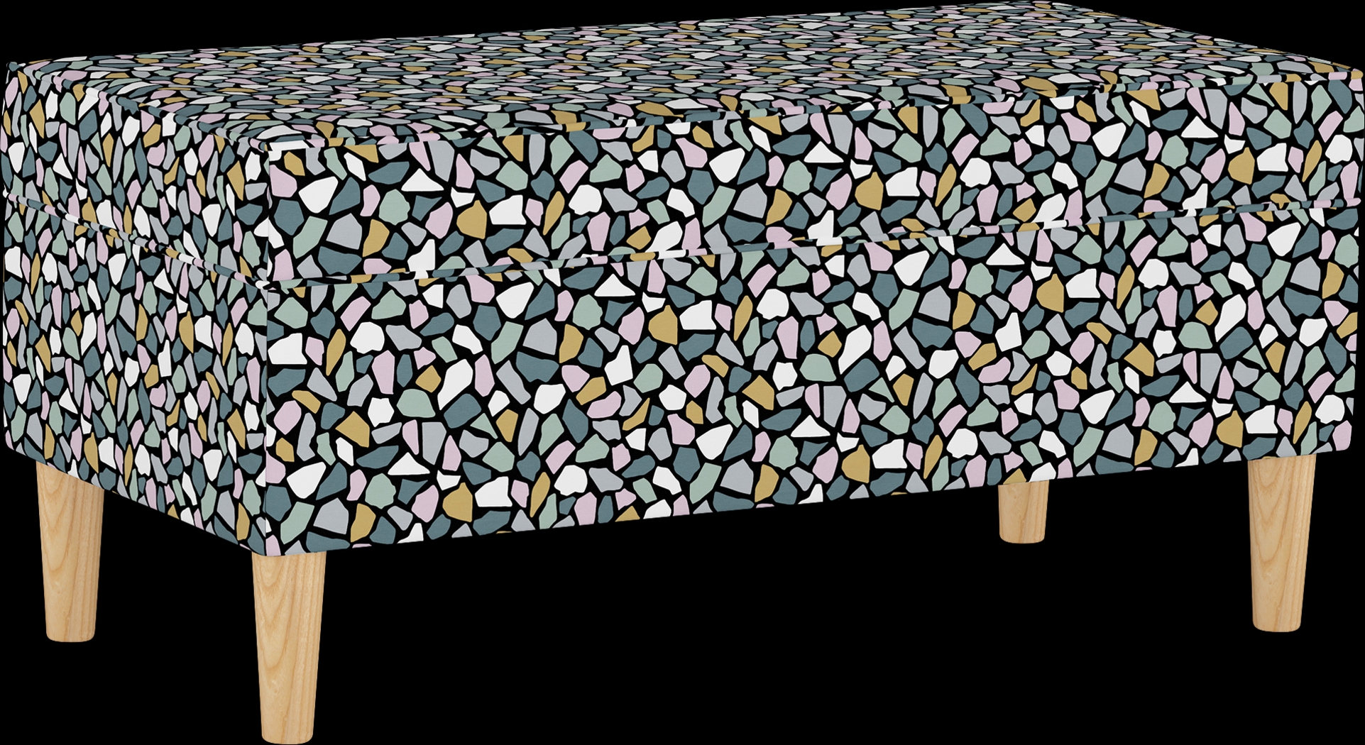 Spring Jewels Green Bench - Thumbnail - Image 1