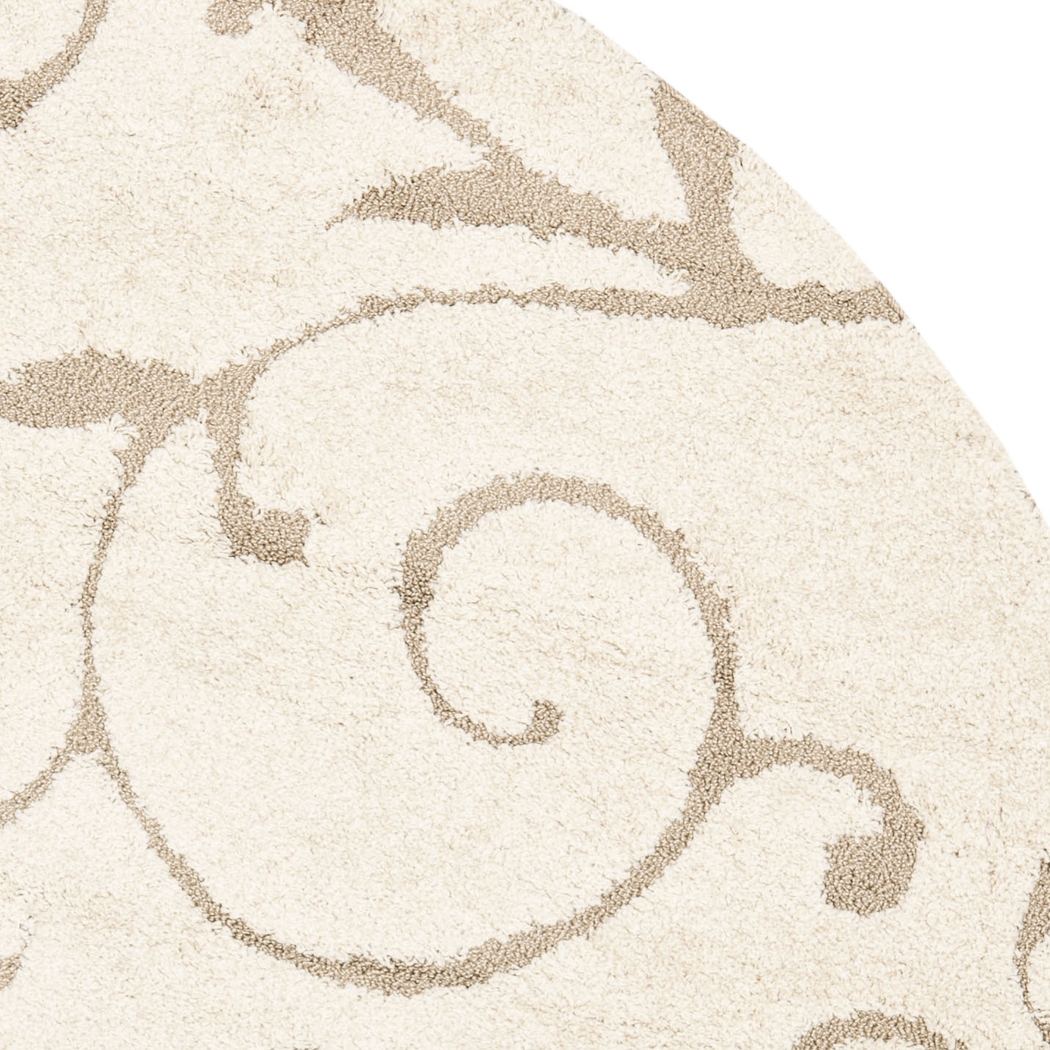 Spring Villa Beige 8' Round Rug - Thumbnail - Image 2