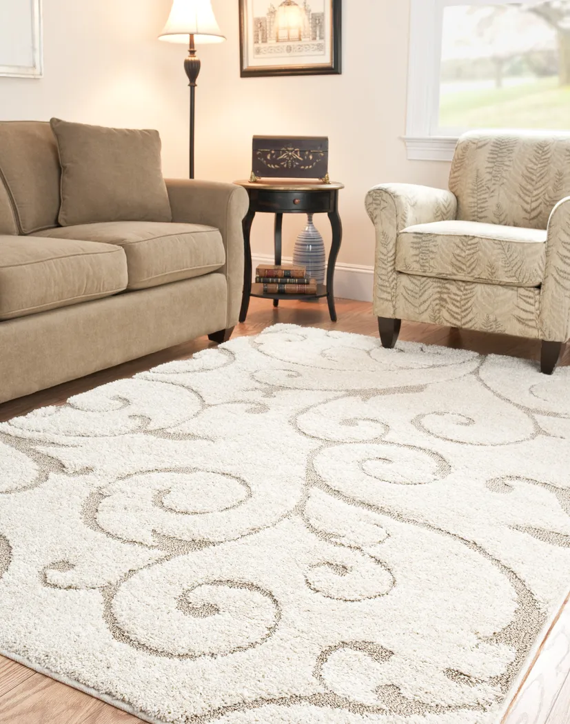Spring Villa Beige 8' x 10' Rug - Thumbnail - Image 2
