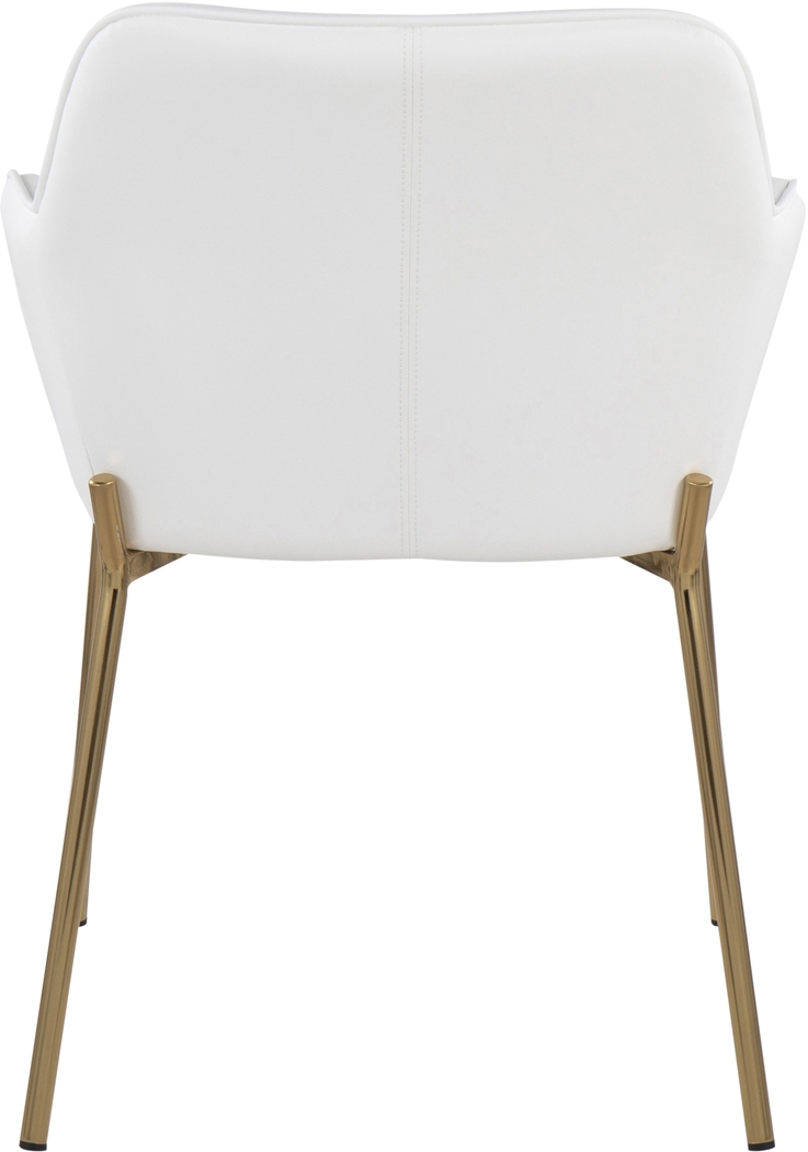 Springmire I White Dining Chair Set of 2 - Thumbnail - Image 5