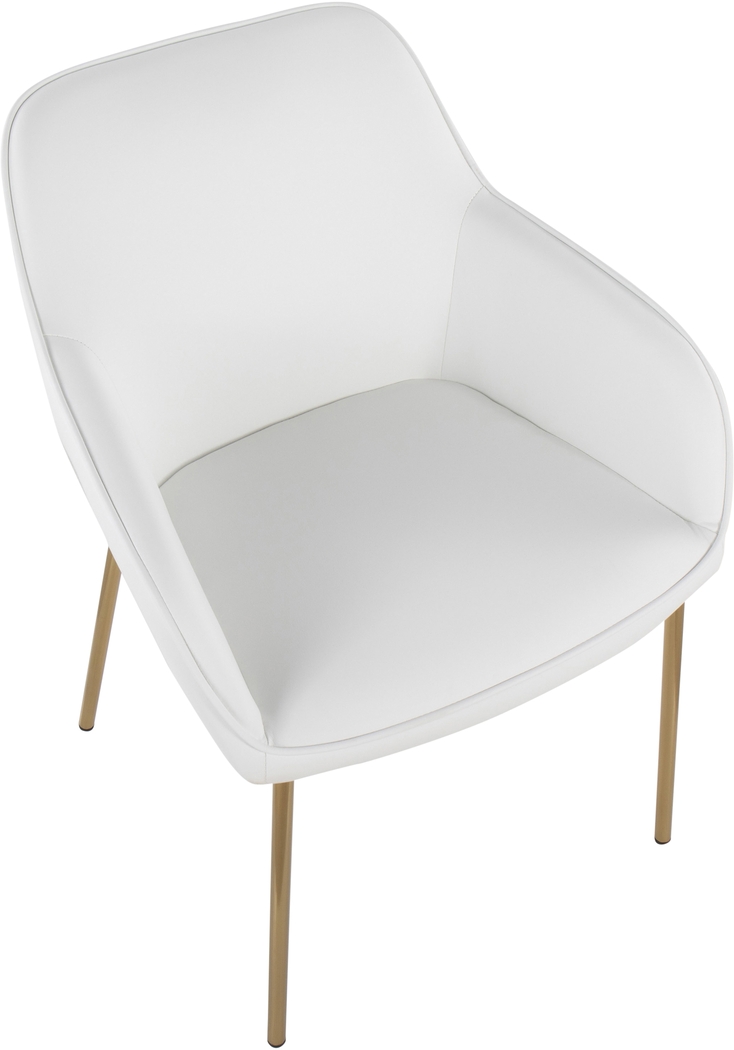 Springmire I White Dining Chair Set of 2 - Thumbnail - Image 7
