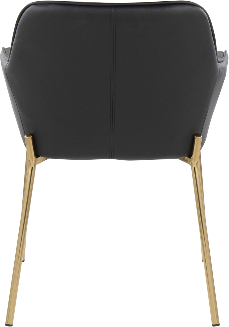 Springmire I Black Dining Chair Set of 2 - Thumbnail - Image 5