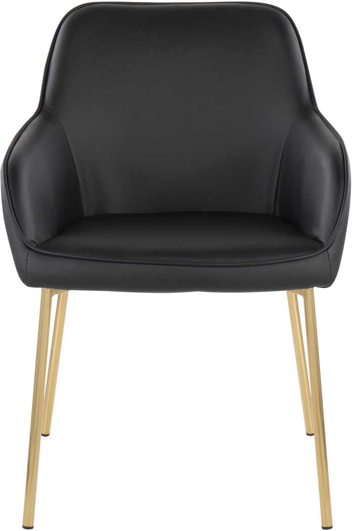 Springmire I Black Dining Chair Set of 2 - Thumbnail - Image 6