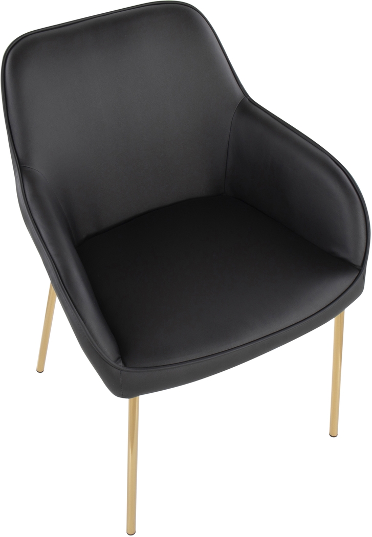 Springmire I Black Dining Chair Set of 2 - Thumbnail - Image 7