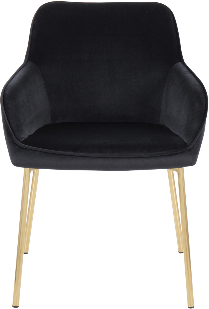 Springmire I Black Dining Chair Set of 2 - Thumbnail - Image 6