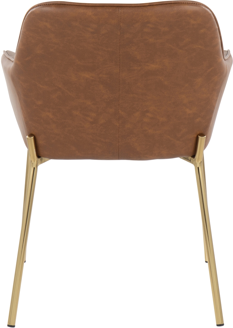 Springmire I Camel Dining Chair Set of 2 - Thumbnail - Image 5