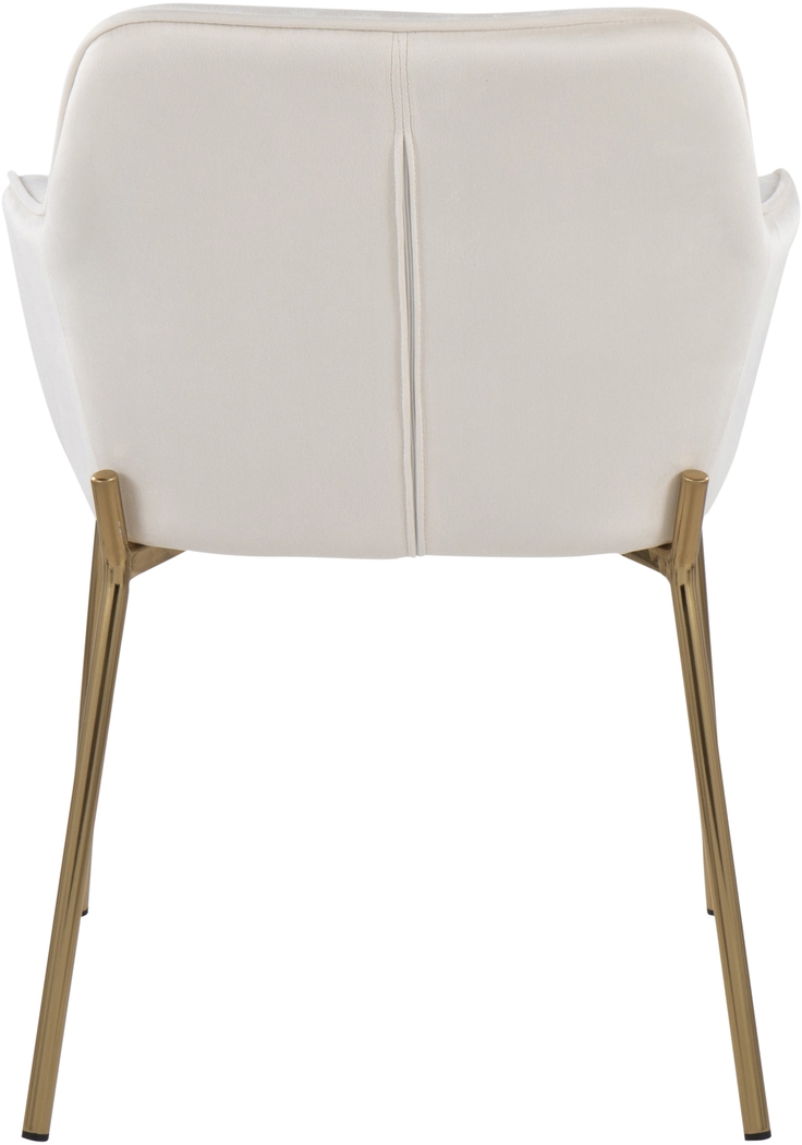 Springmire I Cream Dining Chair Set of 2 - Thumbnail - Image 5