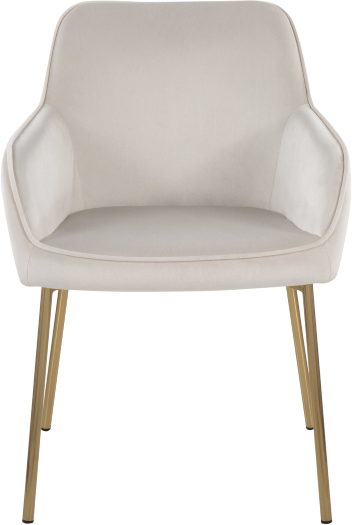 Springmire I Cream Dining Chair Set of 2 - Thumbnail - Image 6