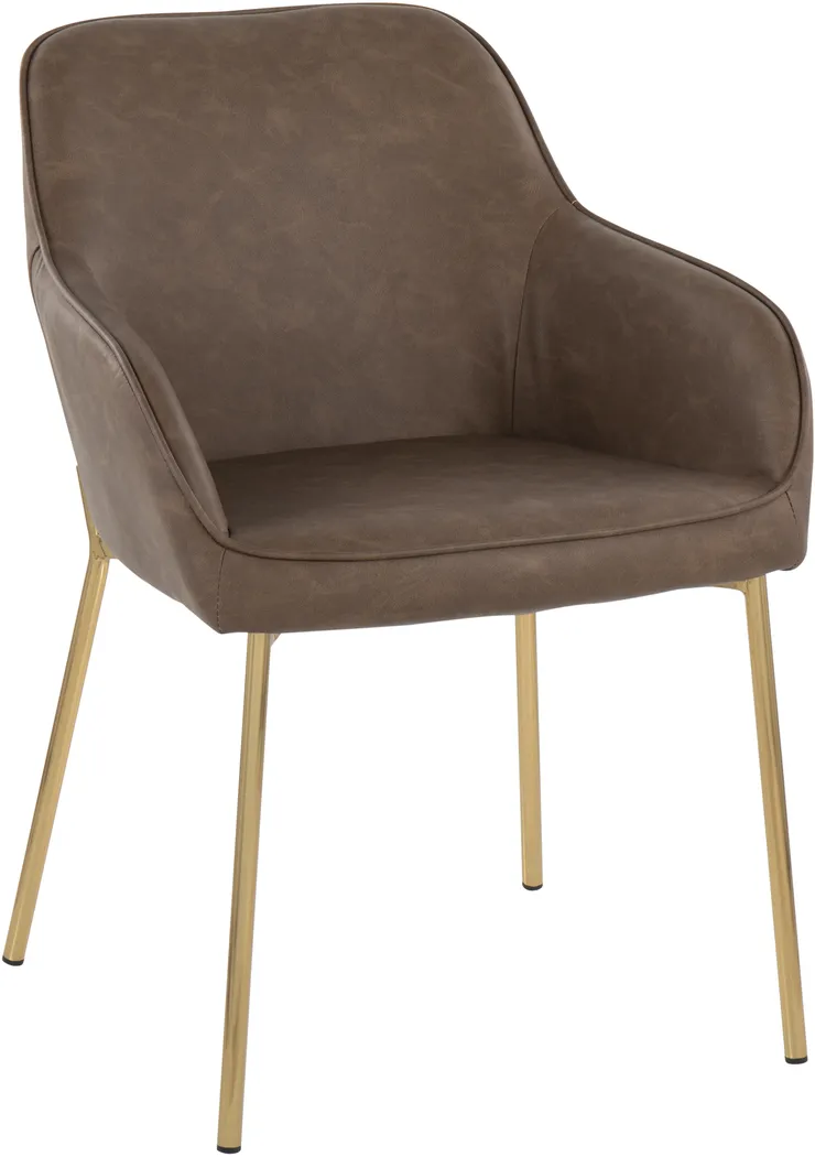 Springmire I Espresso Dining Chair Set of 2 - Thumbnail - Image 2