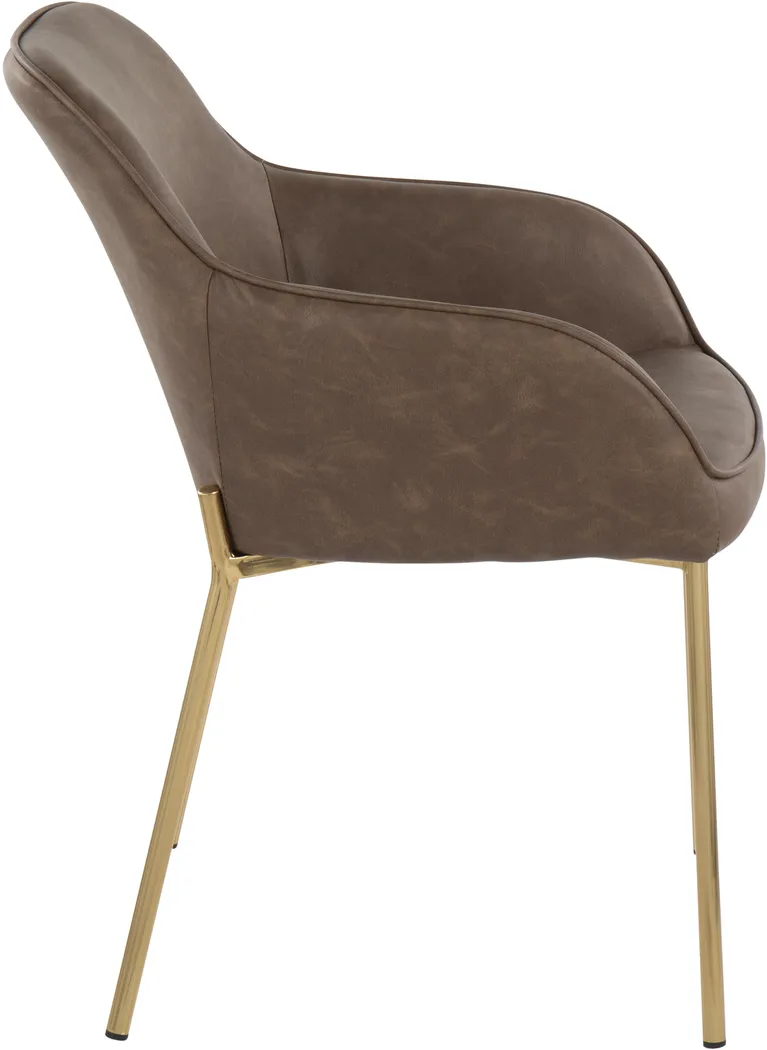 Springmire I Espresso Dining Chair Set of 2 - Thumbnail - Image 3