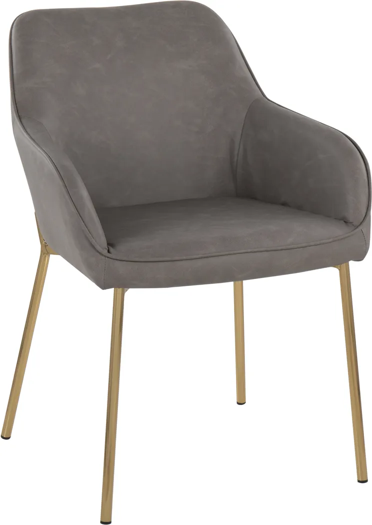 Springmire I Gray Dining Chair Set of 2 - Thumbnail - Image 2