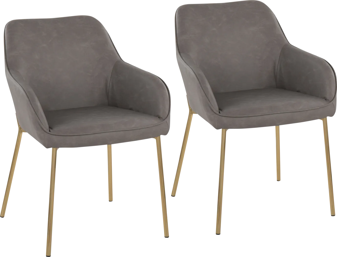 Springmire I Gray Dining Chair Set of 2 - Thumbnail - Image 1