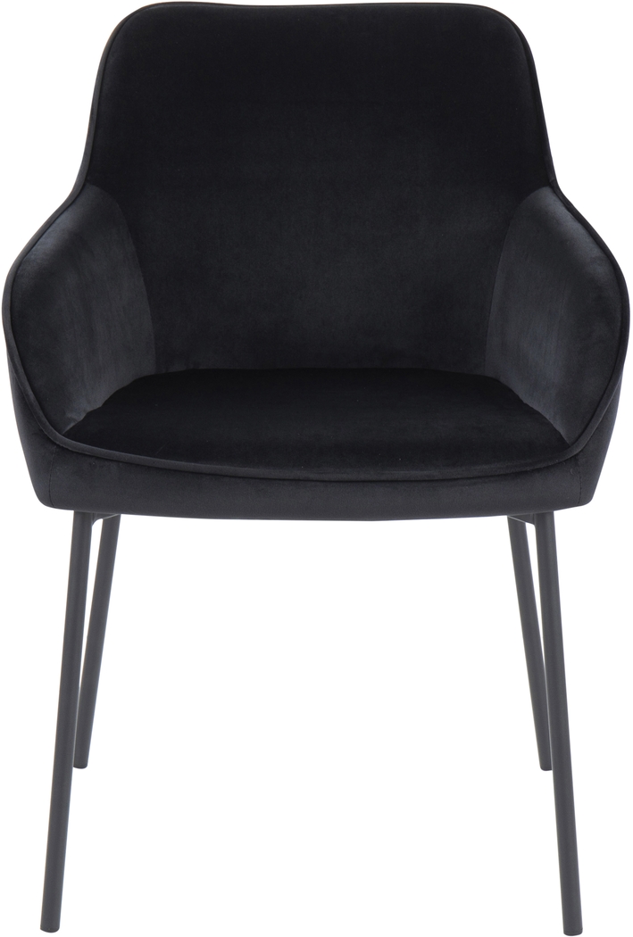 Springmire II Black Dining Chair Set of 2 - Thumbnail - Image 5