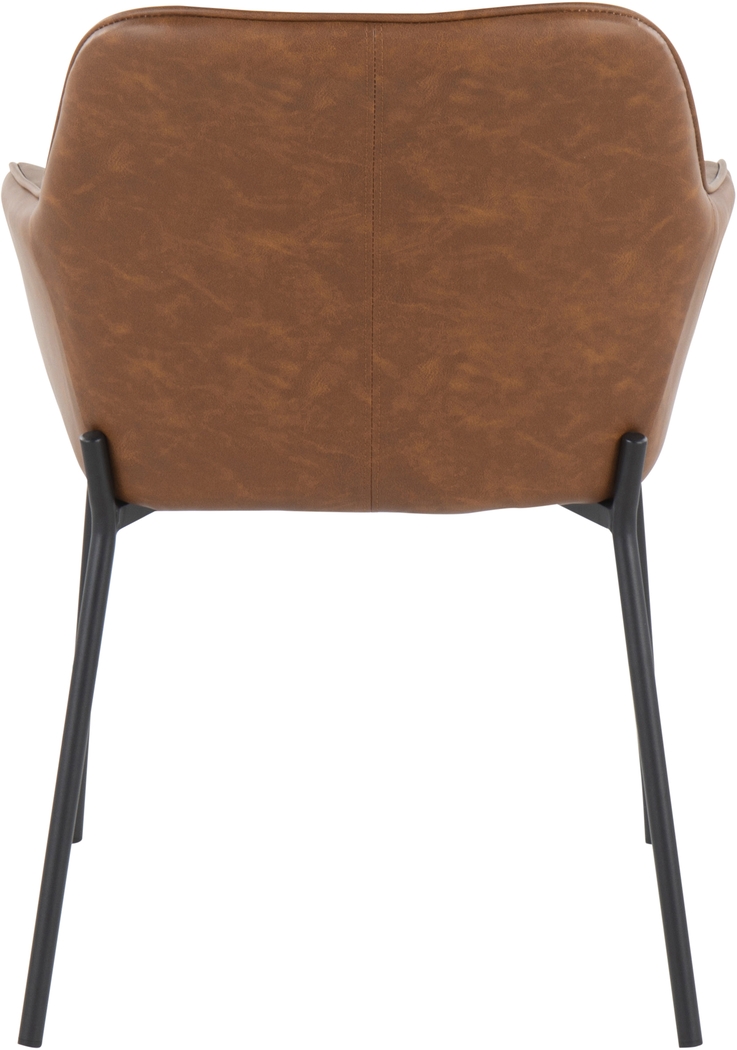 Springmire II Camel Dining Chair Set of 2 - Thumbnail - Image 5