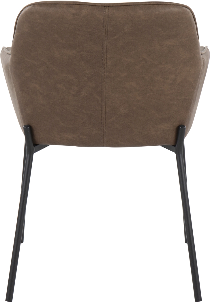 Springmire II Espresso Dining Chair Set of 2 - Thumbnail - Image 5