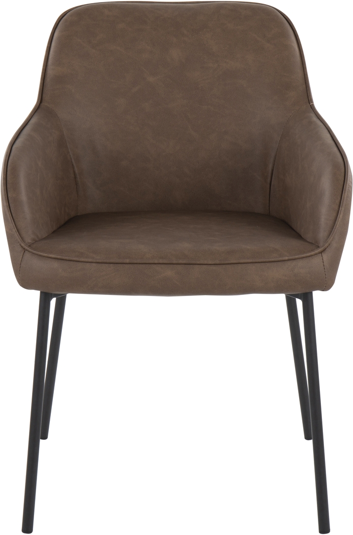 Springmire II Espresso Dining Chair Set of 2 - Thumbnail - Image 6