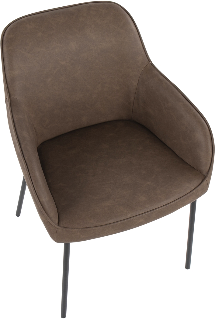 Springmire II Espresso Dining Chair Set of 2 - Thumbnail - Image 7