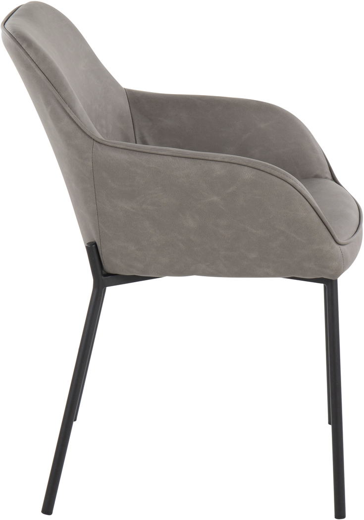 Springmire II Gray Dining Chair Set of 2 - Thumbnail - Image 3