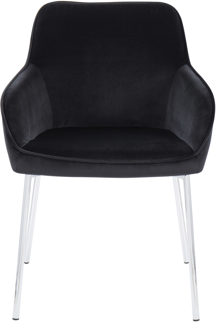 Springmire III Black Dining Chair Set of 2 - Thumbnail - Image 6