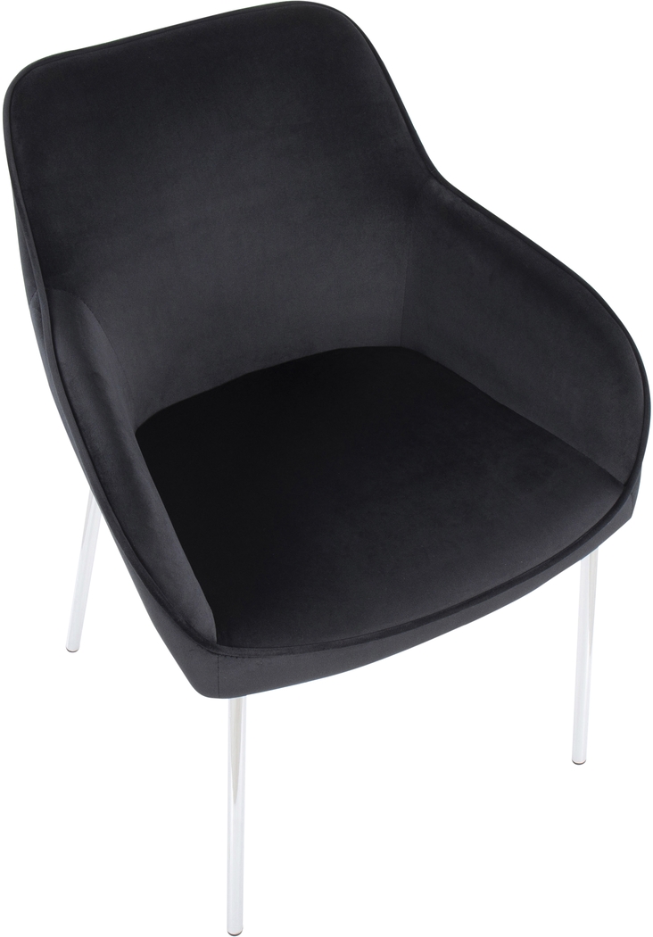 Springmire III Black Dining Chair Set of 2 - Thumbnail - Image 7