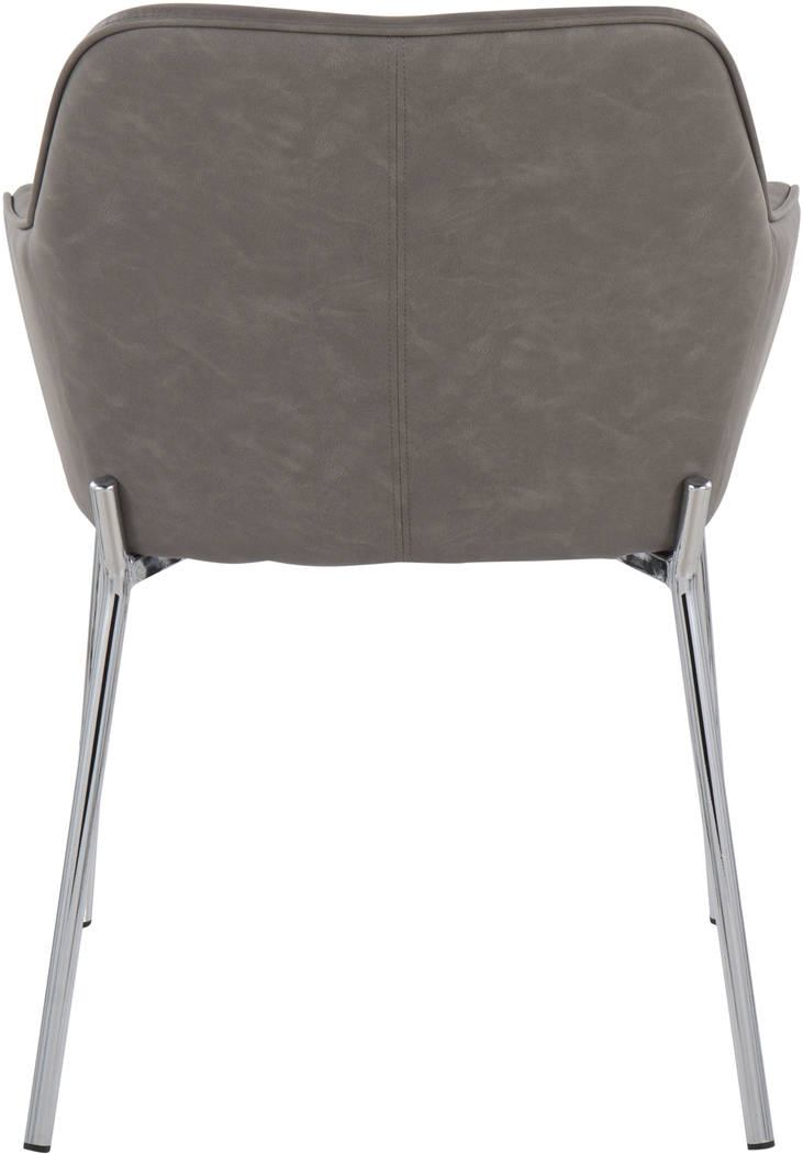 Springmire III Gray Dining Chair Set of 2 - Thumbnail - Image 5